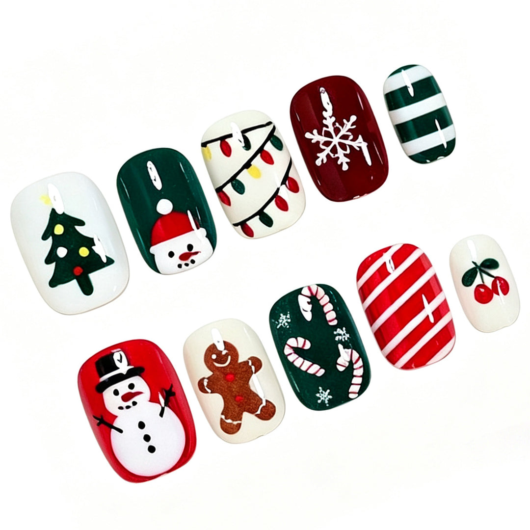 Festliches Holiday Nagelkunstset Karnz