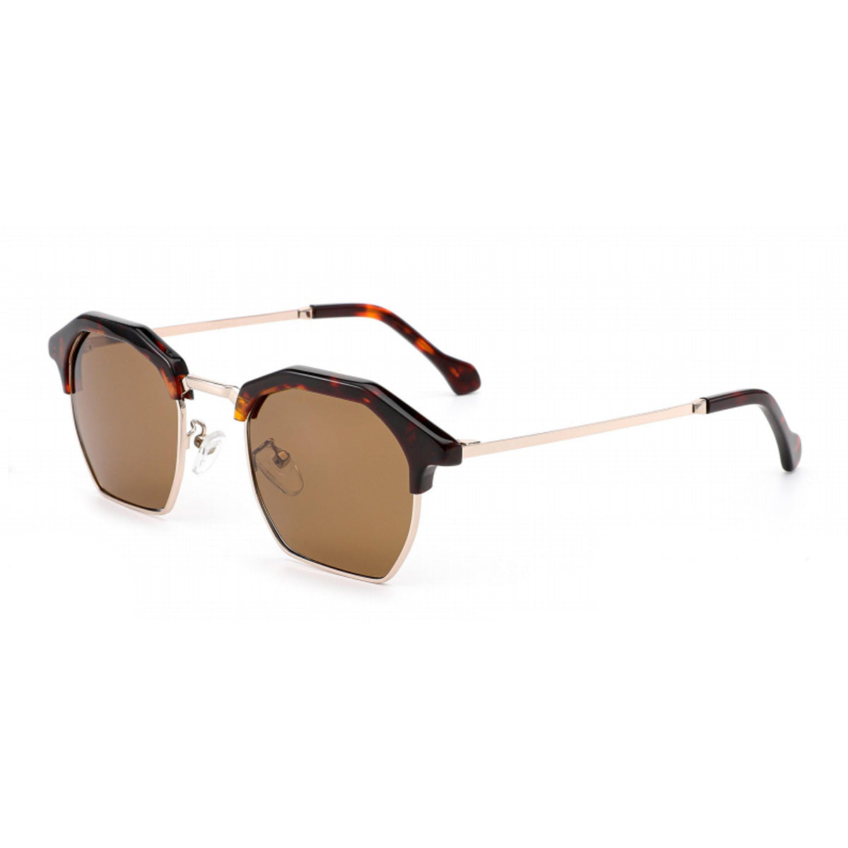 Damen Sonnenbrille im modernen, facettenreichen Stil Karnz