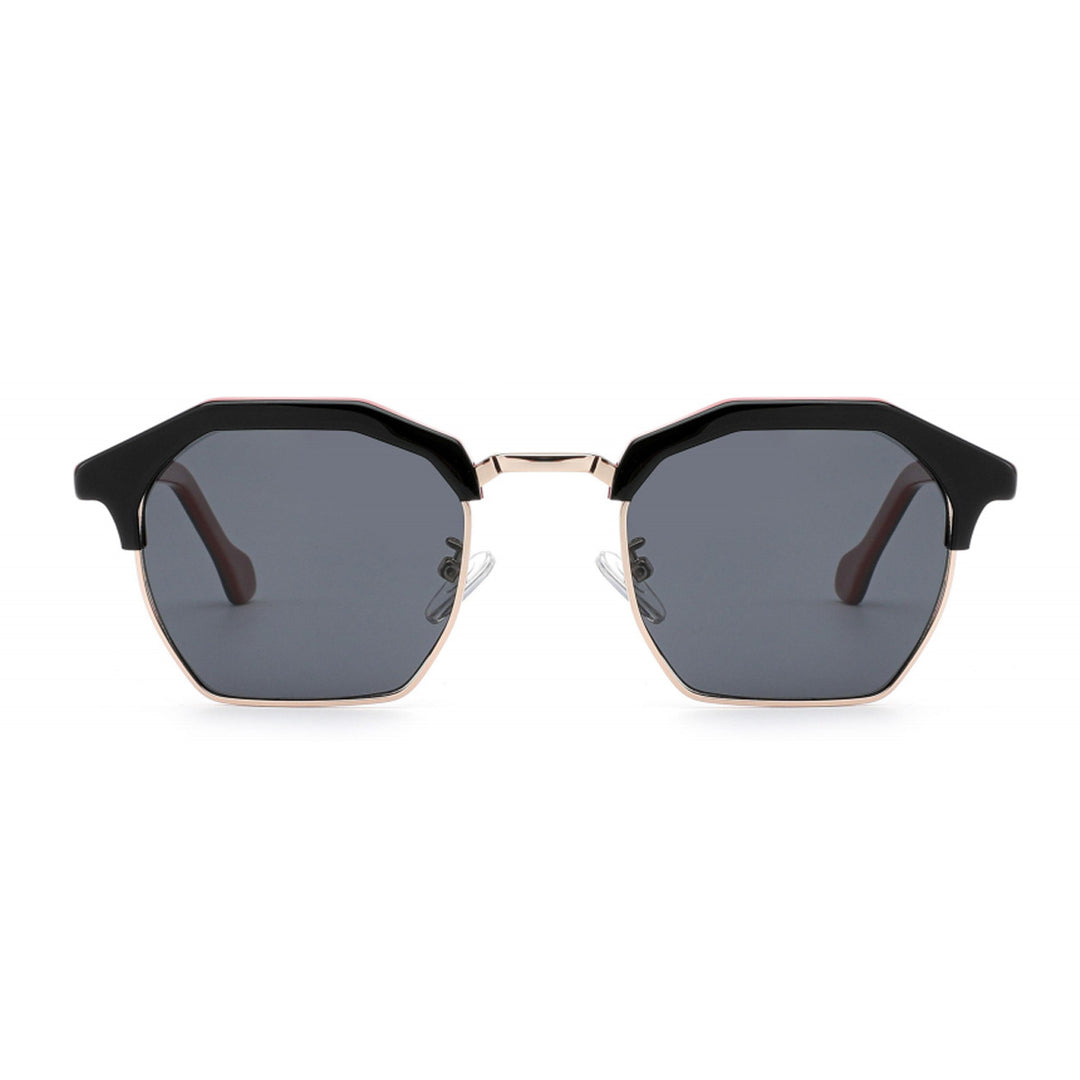 Damen Sonnenbrille im modernen, facettenreichen Stil Karnz
