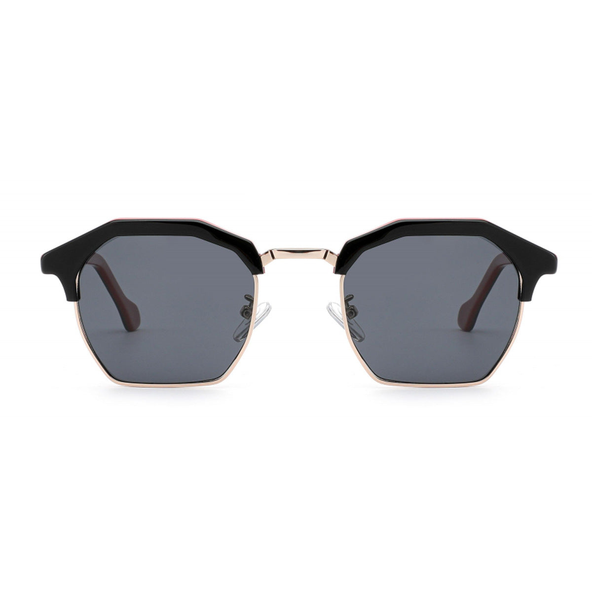 Damen Sonnenbrille im modernen, facettenreichen Stil Karnz