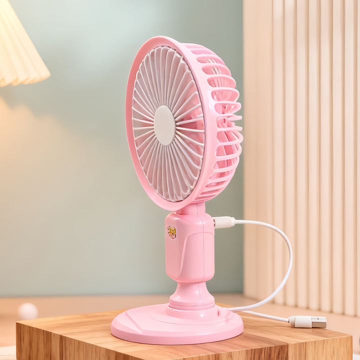 Damen Tragbarer Tischventilator mit flexibler Neigetechnologie und stilvollem Design Karnz