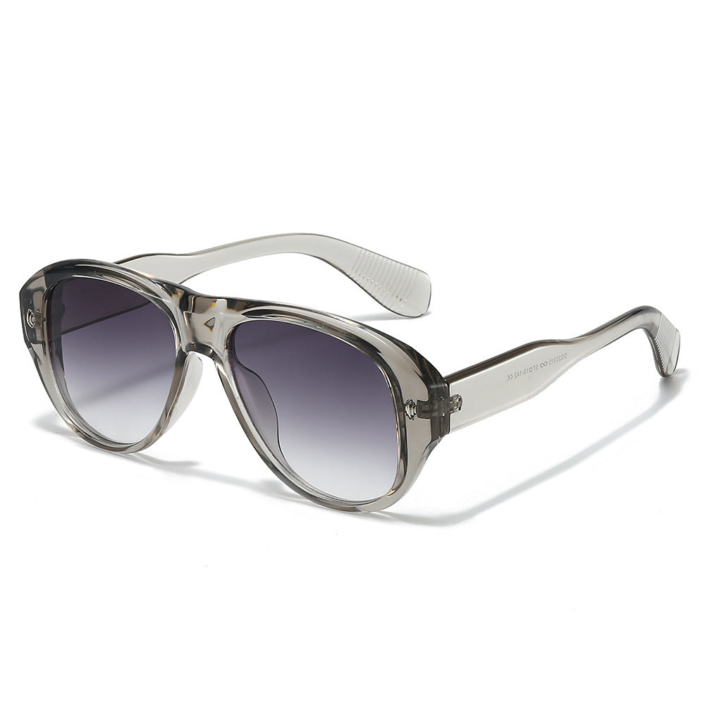 Vintage-inspirierte übergroße Cateye-Sonnenbrille Karnz