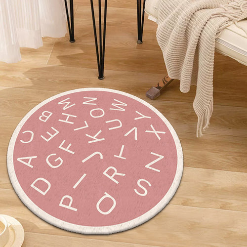 Bildungs-Alphabet Runde Teppich