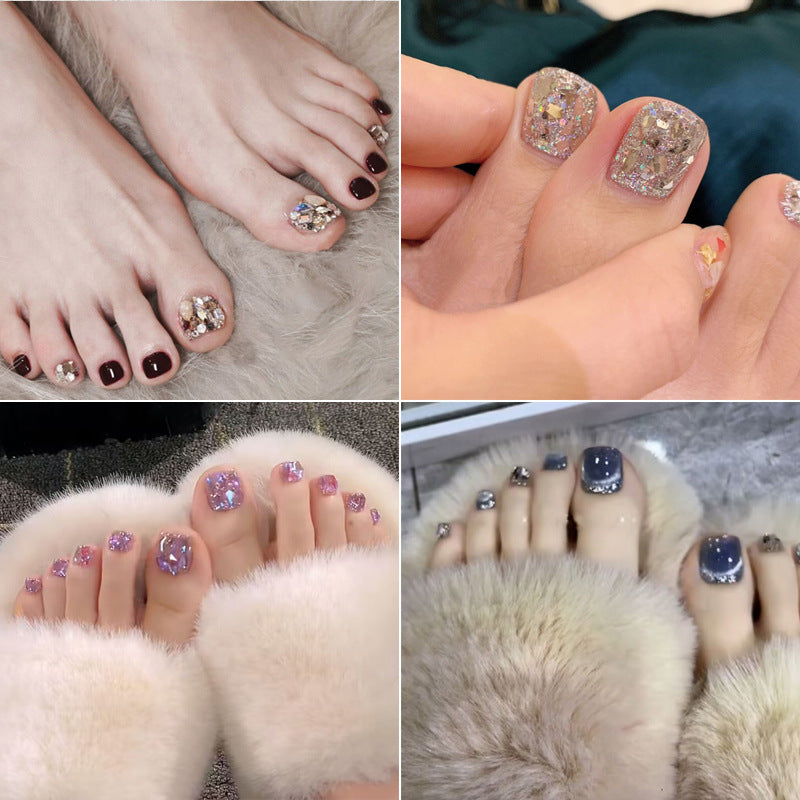 Professionelle Pediküre Nail Art Karnz