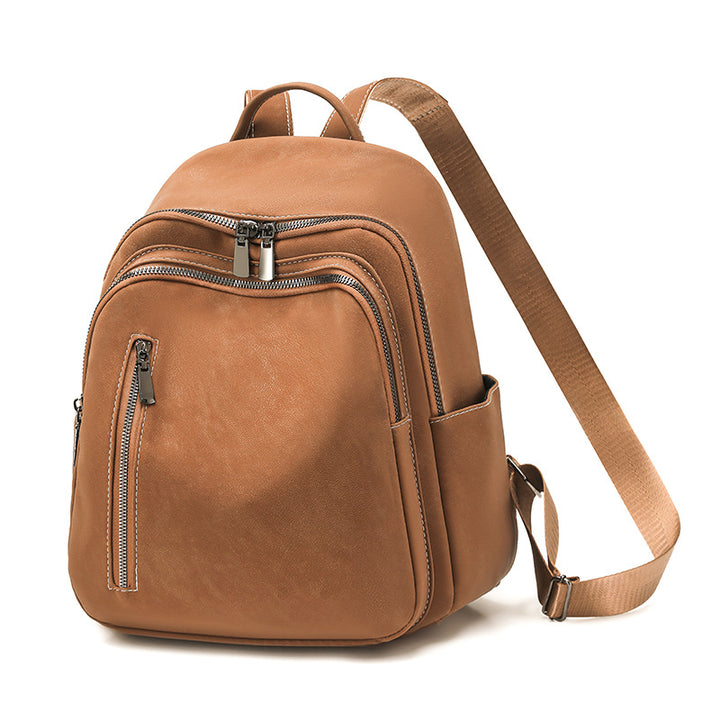Stylischer Leder-Rucksack Karnz