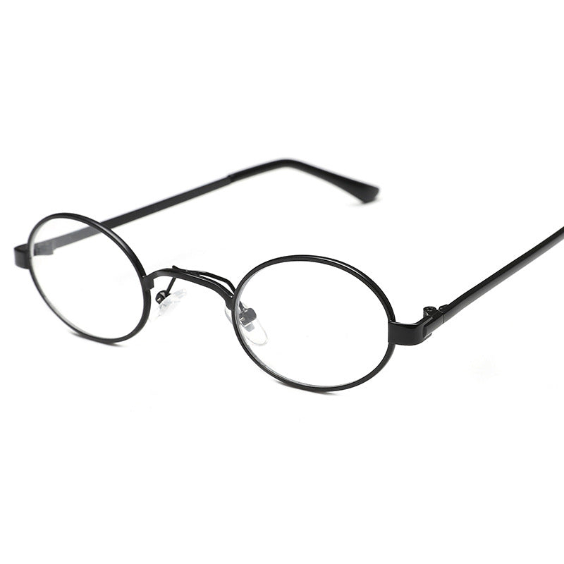Damen Runde Brille mit minimalistischem Design Karnz