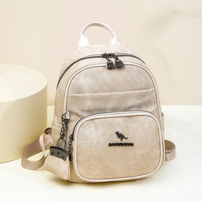 Vintage Leder Rucksack Karnz