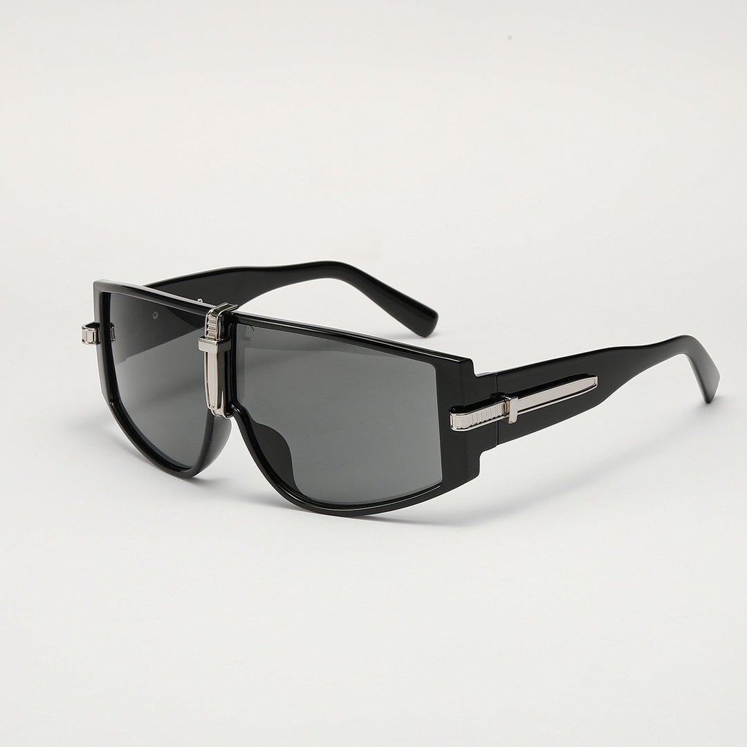 Damen moderne Sport-Sonnenbrille mit robustem Rahmen und UV-Schutz Karnz