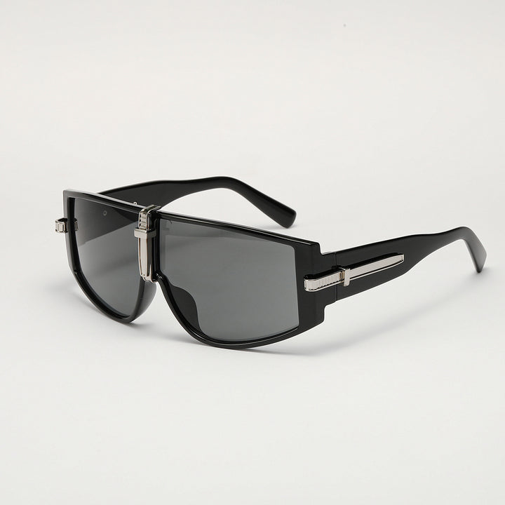 Damen moderne Sport-Sonnenbrille mit robustem Rahmen und UV-Schutz Karnz
