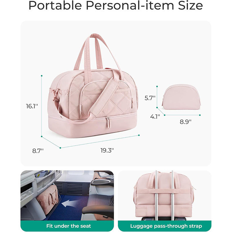 Stilvolle Reisetasche mit Mehreren Fächern Karnz