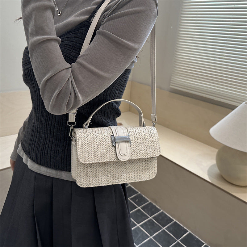Woven Handtasche mit verstellbarem Träger