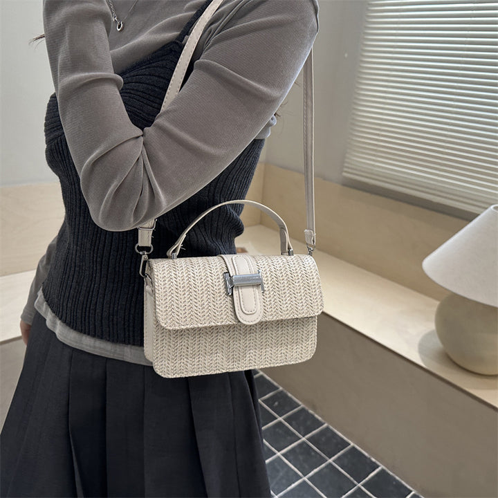 Woven Handtasche mit verstellbarem Träger