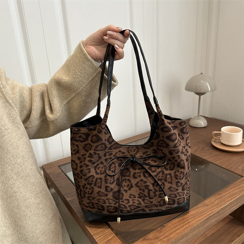 Chic Leopardenmuster Tasche