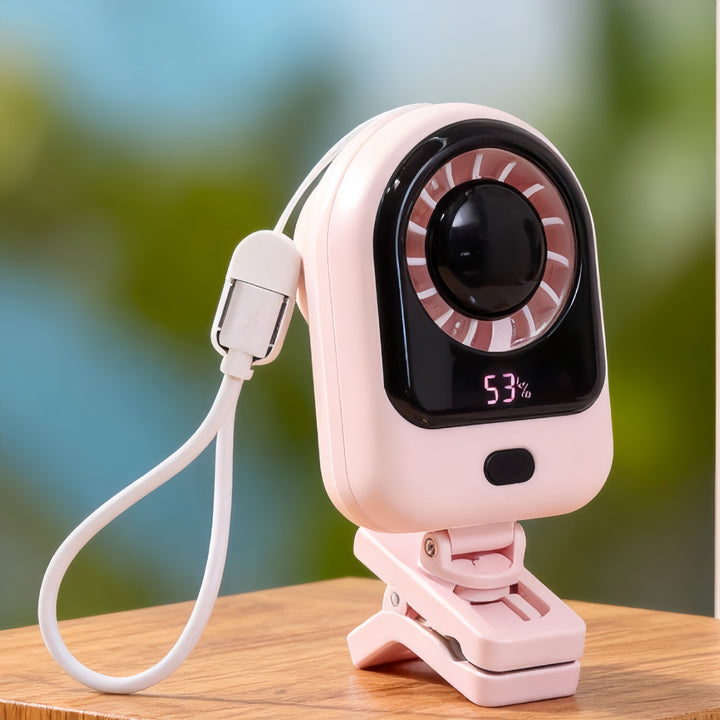 Tragbarer Clip-Handventilator Karnz