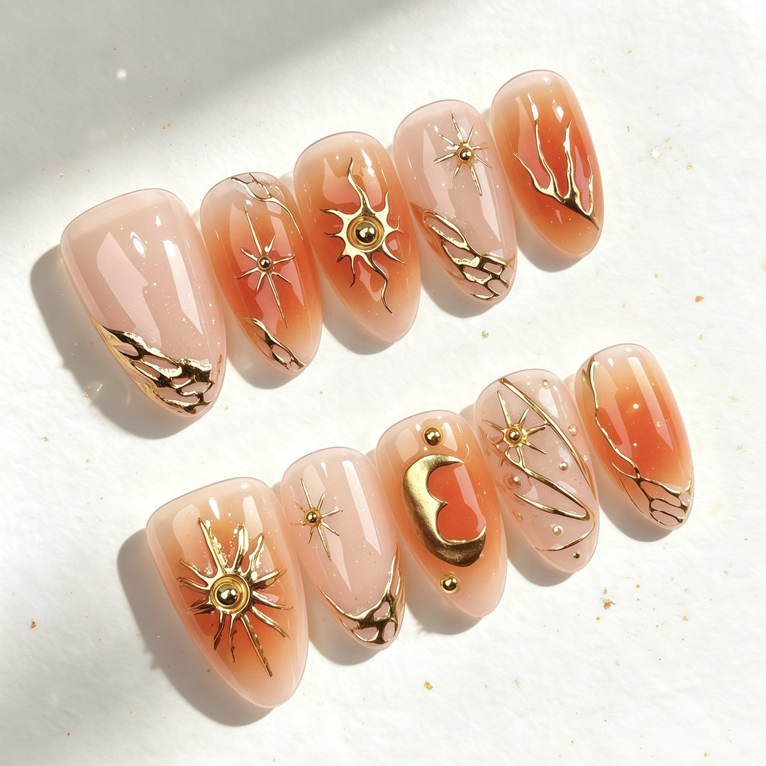 Dekoratives Press-On Nagelkunstset 1790746065