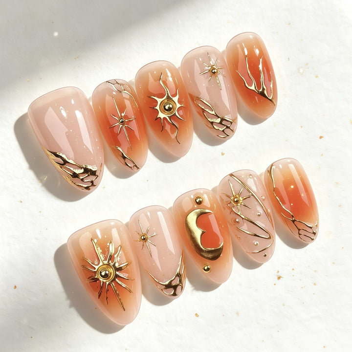 Dekoratives Press-On Nagelkunstset 1790746065