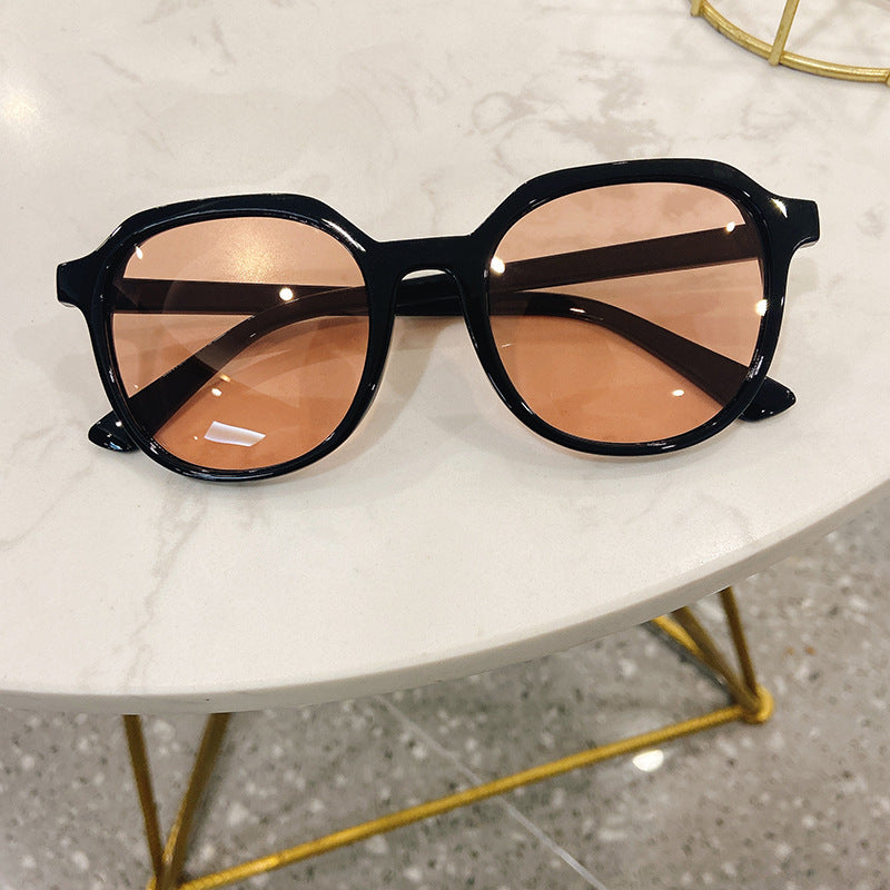 Modische Oversized Sonnenbrille mit Eckigem Rahmen Karnz