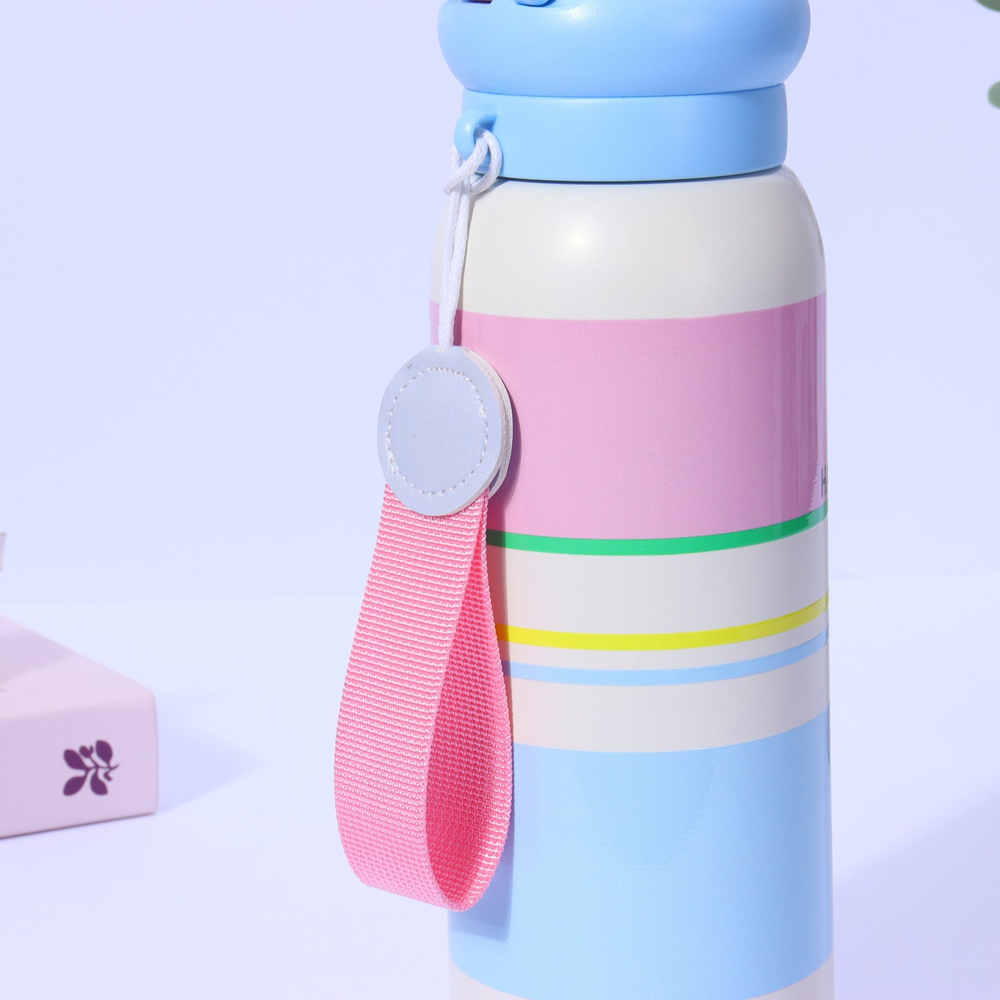 Damen Thermo-Trinkflasche mit rutschfestem Griff und ausgefallenem Design Karnz