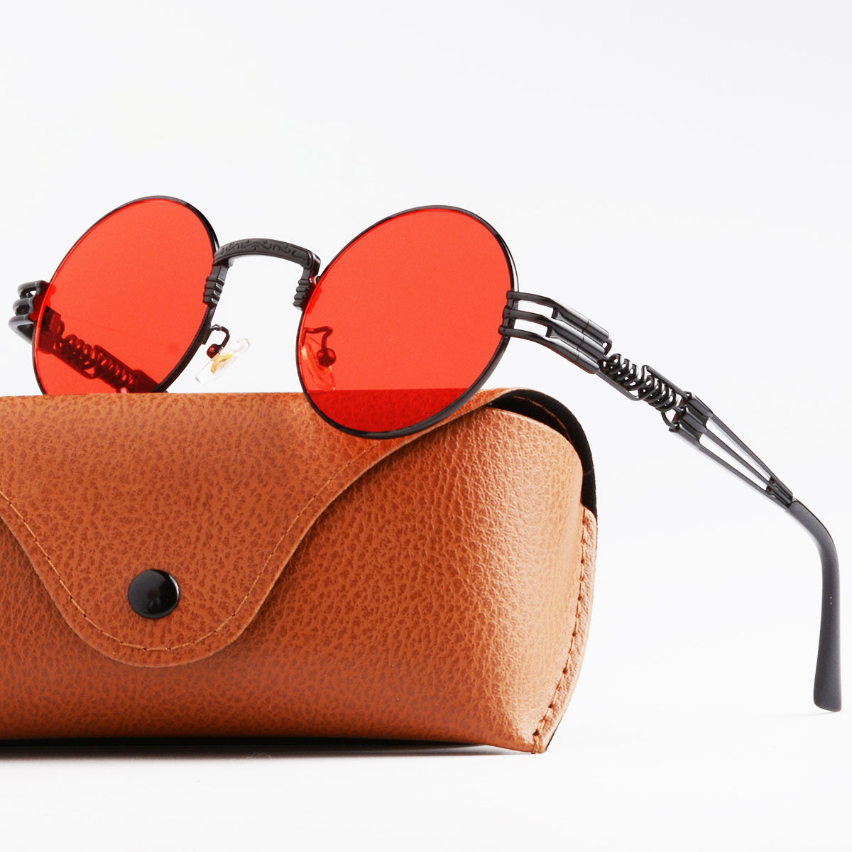 Damen Künstlerische Rundbrille Karnz