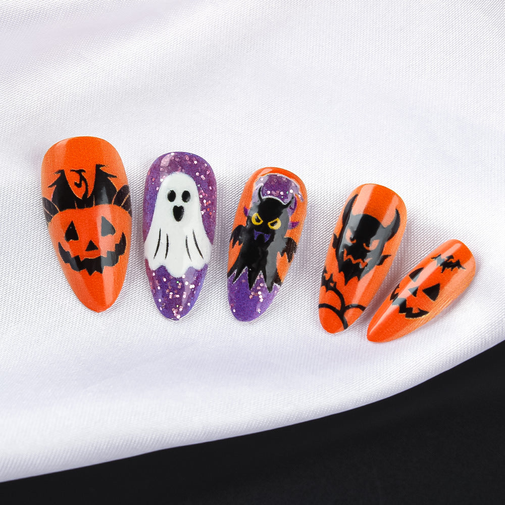 Halloween-Themen Kreative Nagelkunst Karnz