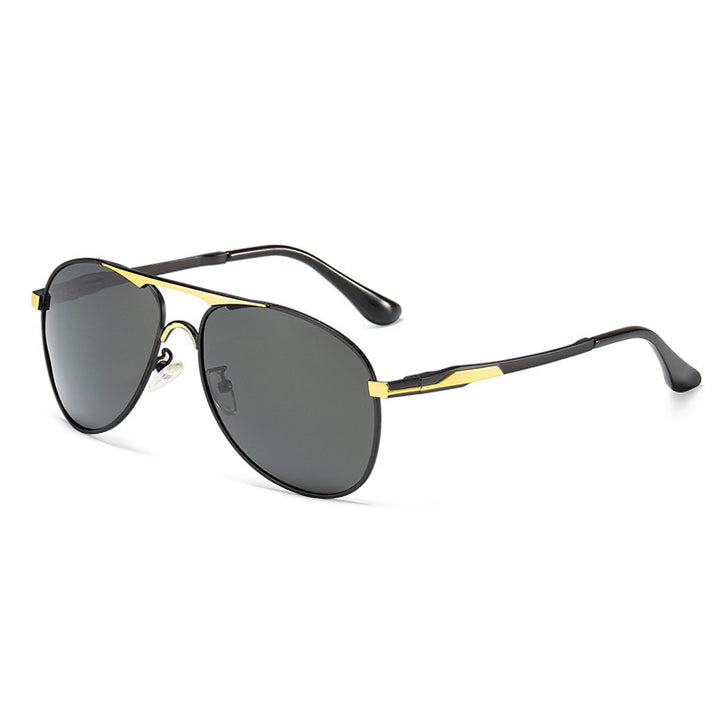 Damen Pilotensonnenbrille mit hochmodernem Rahmen und UV-Schutz Karnz