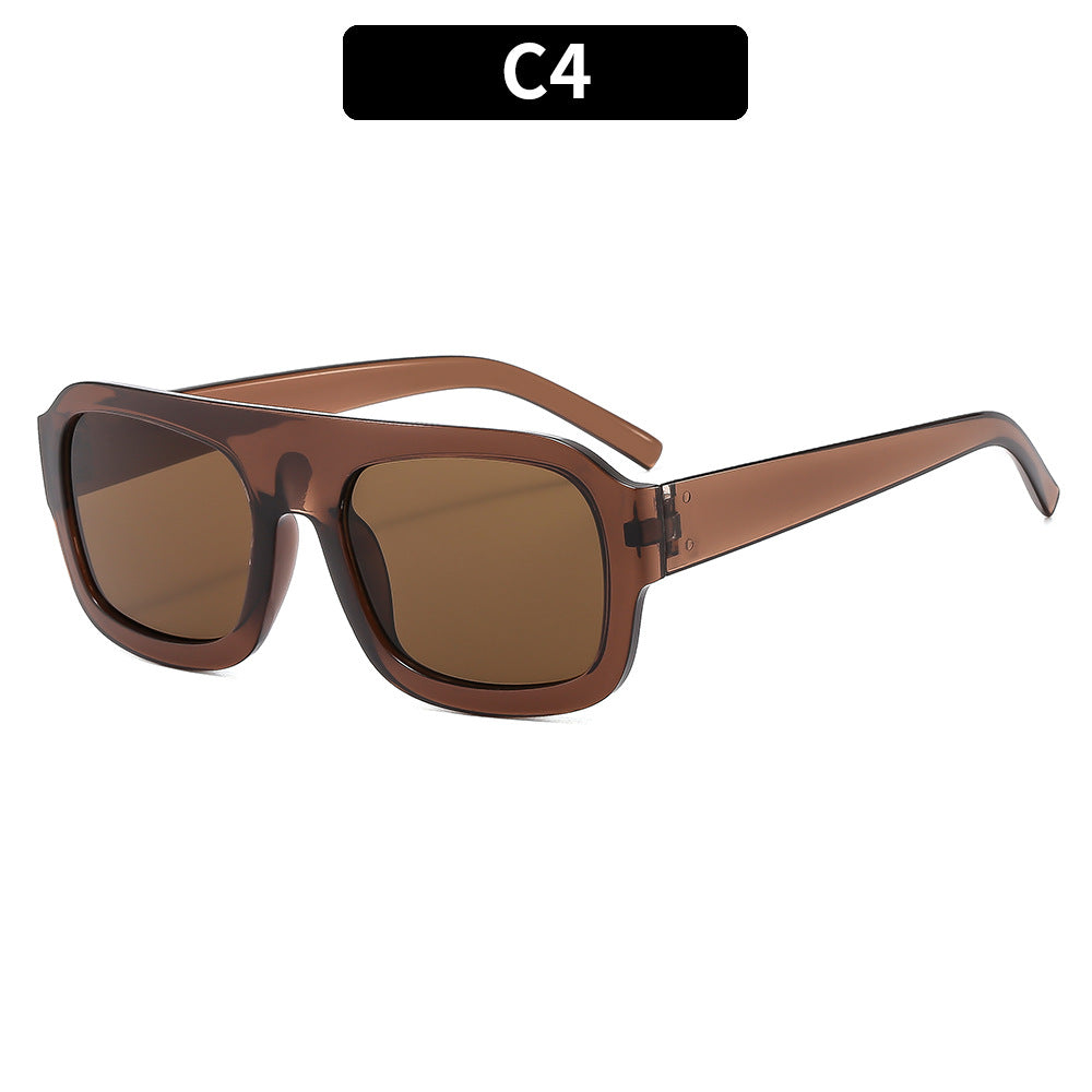 Modische Schildpattmuster-Sonnenbrille