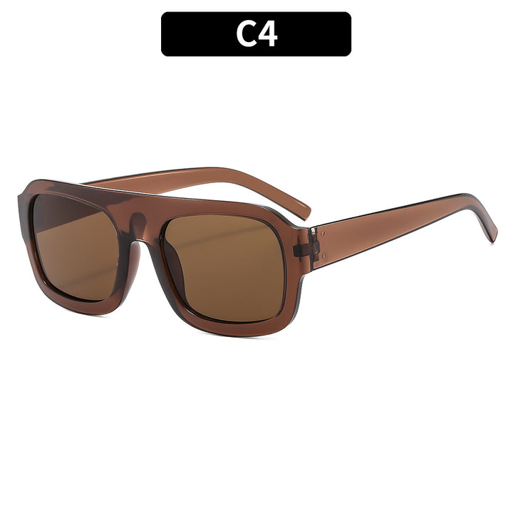 Modische Schildpattmuster-Sonnenbrille