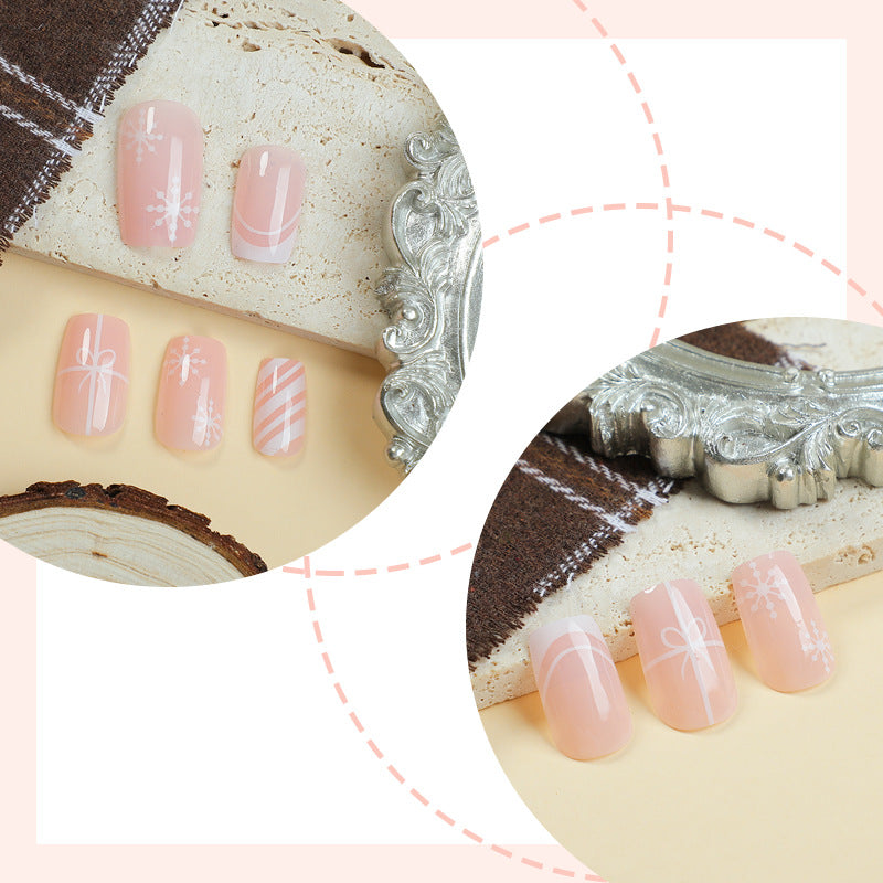 Elegantes Dekoratives Press-On-Nagelset Karnz 1788495540