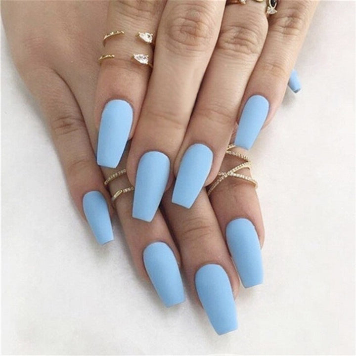 Matt-Finish Premium Nail Tips Karnz