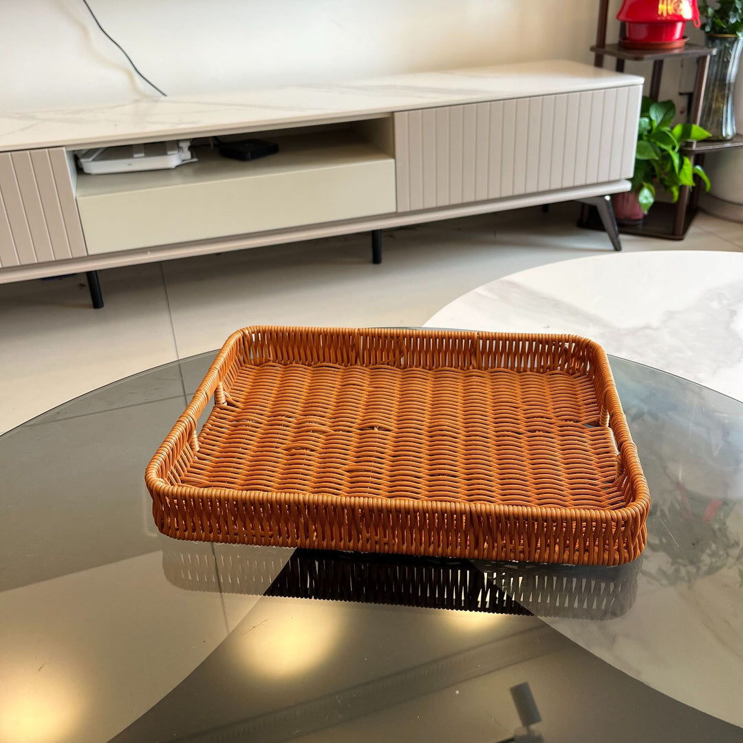 Woven Fruit Serving Tray Karnz