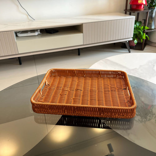 Woven Fruit Serving Tray Karnz