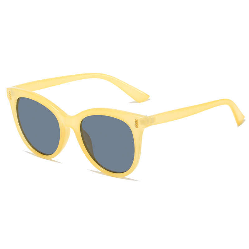 Damen modische Katzenaugen Sonnenbrille mit auffälligem Design Karnz