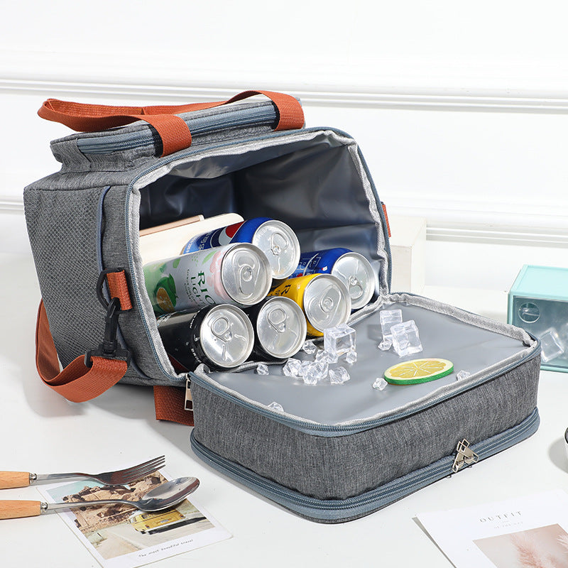 Isolierte Mehrschichtige Lunch-Tasche Karnz