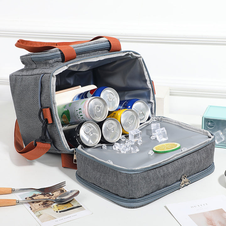 Isolierte Mehrschichtige Lunch-Tasche Karnz