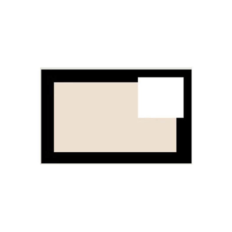 Zeitgenössische geometrische Badmatte