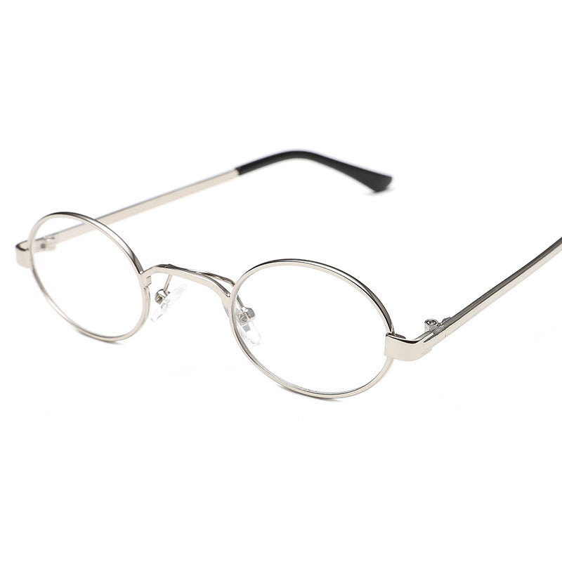 Damen Runde Brille mit minimalistischem Design Karnz