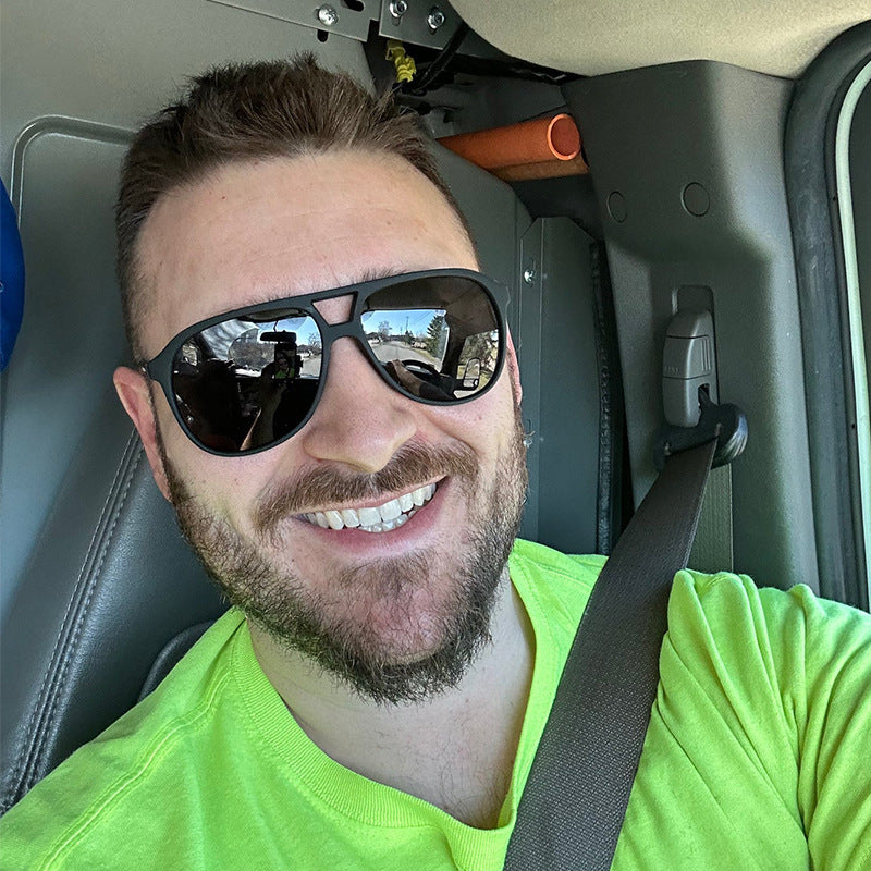 Damen Sportliche Sonnenbrille im modernen Stil Karnz