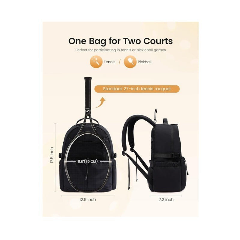 Sportlicher Tennistrolley Rucksack Karnz