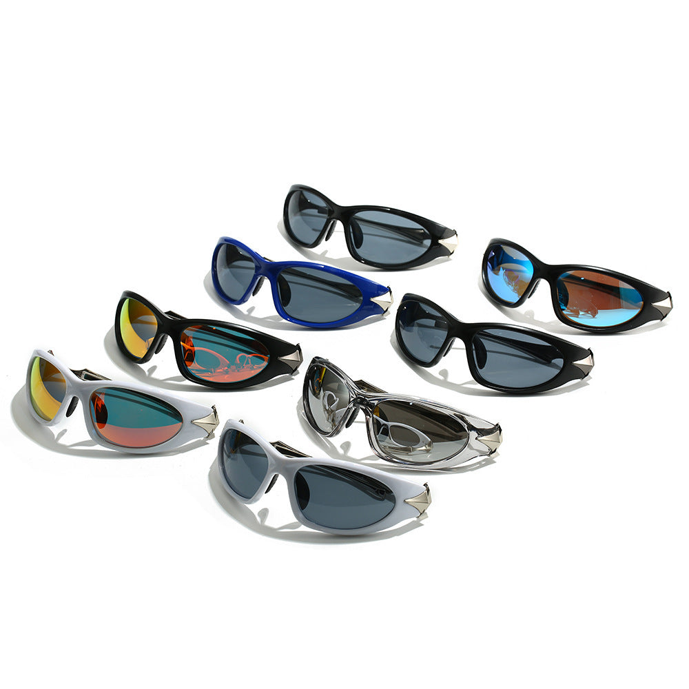Futuristische Schild Sonnenbrille Karnz