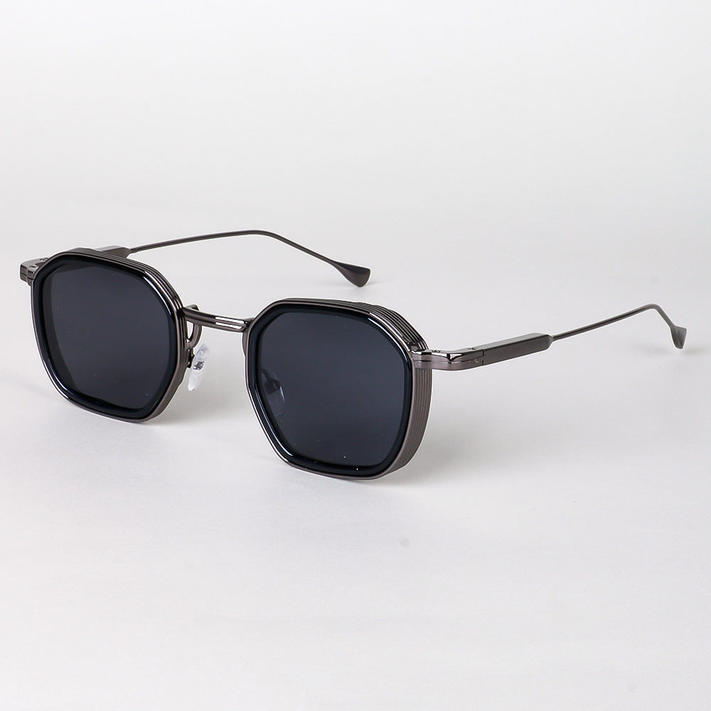 Damen stylische Sonnenbrille im modernen achteckigen Design mit hochwertigen polarisierten Gläsern Karnz
