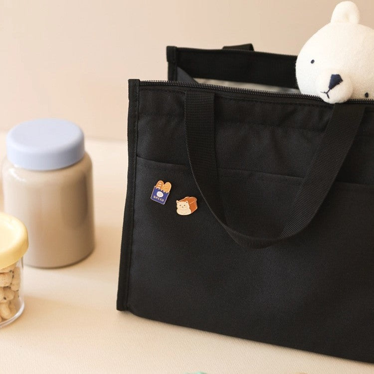Isolierte Blumenmuster Lunch Tasche Karnz