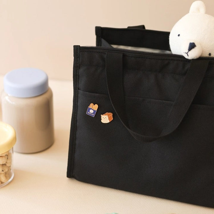 Isolierte Blumenmuster Lunch Tasche Karnz