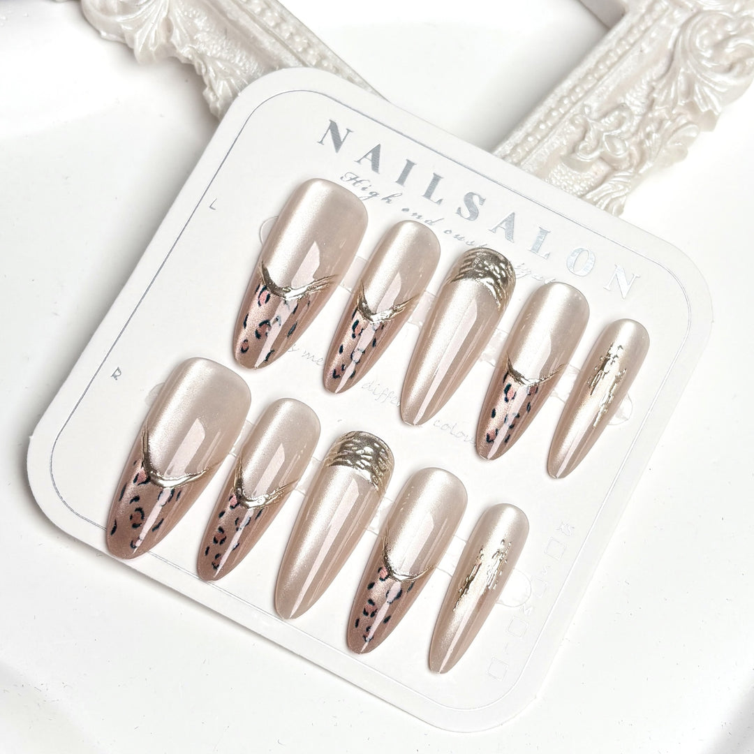 Elegantes Design Press-On Nail Set