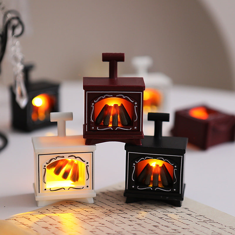 Dekorative Mini-Laterne mit warmem Licht Karnz