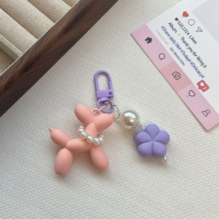 Ballon Tier Charm Schlüsselanhänger Karnz