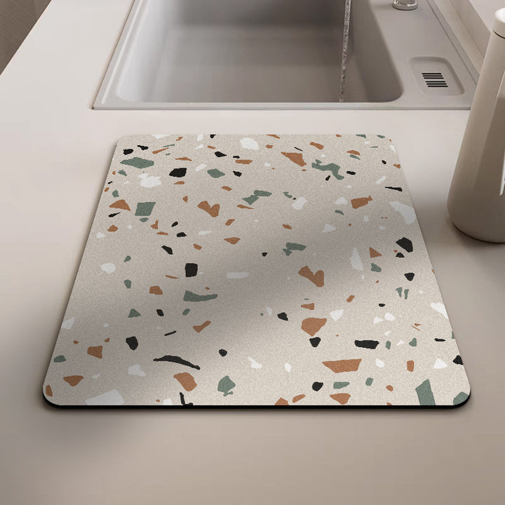 Terrazzo Design Küchenteppich