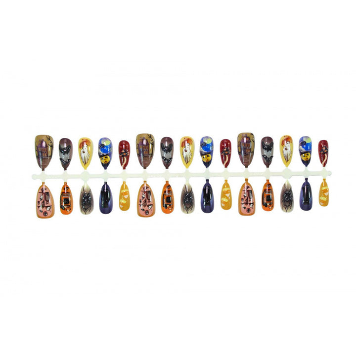 Themen Halloween Dekorative Press-On Nagelset