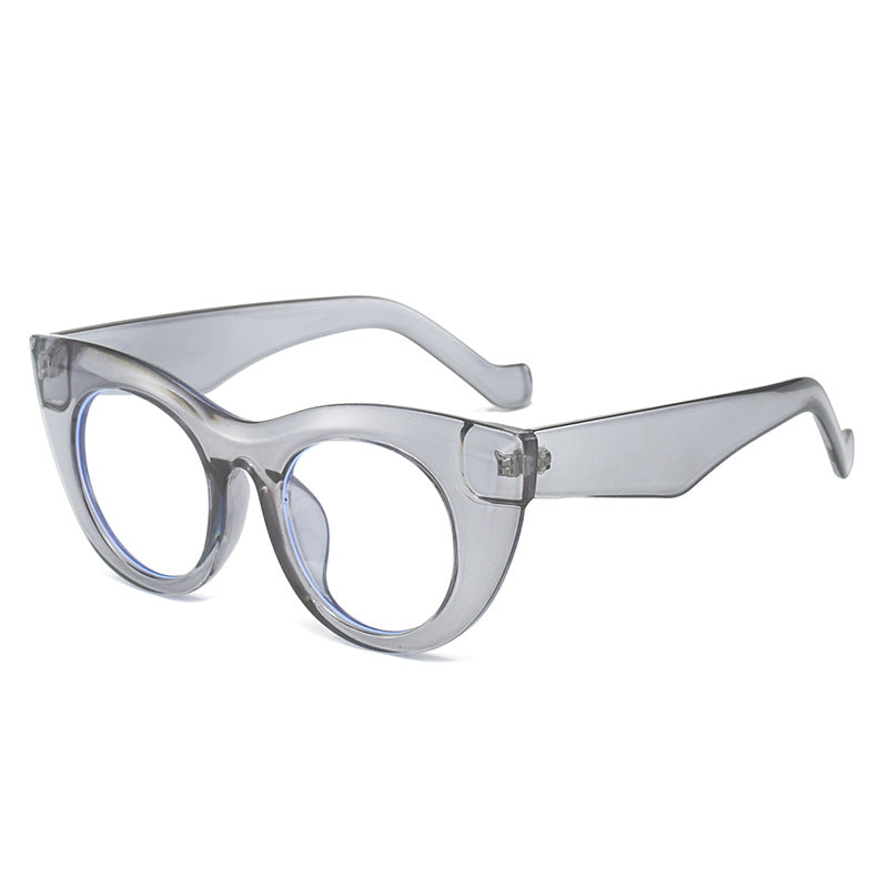 Damen Cat-Eye Sonnenbrille mit breitem Rahmen und UV-Schutz Karnz