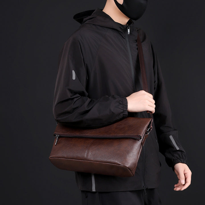 Premium Leder Umhängetasche