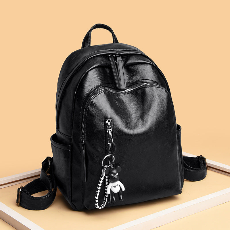 Eleganter Leder-Rucksack Karnz